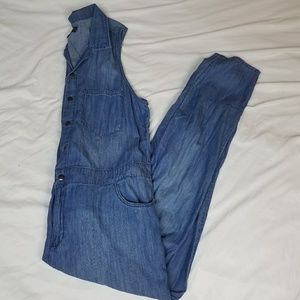 Forever21 Plus Size Denim One Piece